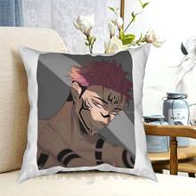 Sakuna Jujutsu Kaisen Pillow Case Printed Home Soft DIY Pillow cover Anime Jujutsu Kaisen Itadori Sakuna Manga Strong Man 2024 - buy cheap