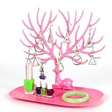 Deer Tree Jewelry Rack Display Stand Earrings Necklace Bracelet Ring Organizer Holder New 2024 - buy cheap