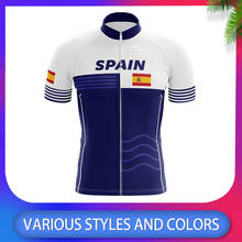 Spain 2020 New Cycling Jersey Man Mountain Bike Clothing Quick Dry Racing MTB Bicycle Clothes Uniform Breathale 2024 - buy cheap