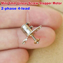 Tiny Precision Linear Screw Stepper Motor  Micro Mini 6mm DC 5V 2-Phase 4-Wire Stepping Motor Slider Nut for Digital Carmera 2024 - buy cheap