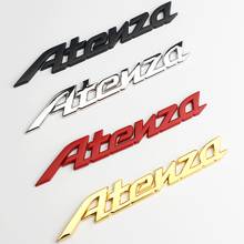 Металлические автомобильные аксессуары, наклейка с эмблемой, боковой значок для Mazda Atenza 2019 2020, автомобильные наклейки, Стайлинг, логотип заднего багажника, украшение 2024 - купить недорого
