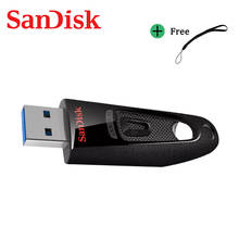 SanDisk Ultra USB 3.0 Flash Drive CZ48 128GB 64GB 32GB 16GB 256GB Pen Drive 100MB/s USB Stick for Desktop Laptop Netbook U Disk 2022 - buy cheap