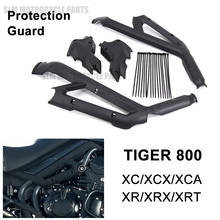 Защитная крышка рамы мотоцикла, Боковой защитный кожух для Tiger800 Tiger 800 XC XCX XCA XR XRX XRT 2024 - купить недорого
