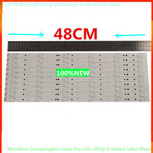 Led backlight strip 6 lamp for Skysorth 49"TV 49E3000 49E6000 49E360E/5ERS 5800-W49001-0P00 5800-W49001-DP00 2P00 2024 - buy cheap