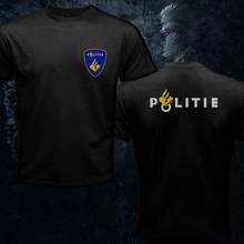 Dutch Netherlands Police Politie Special Swat Unit Arrestatie Team 2020 Designs Men Tops Summer Cool Funny Fitness T-Shirt 2024 - buy cheap