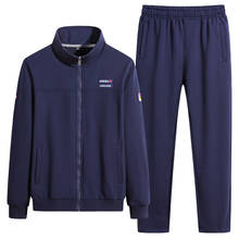 2020 New Mens Suits Brand Tracksuit Men Sweat Suit Tracksuit Sweatershirt Set Casual Men Sportswear Sets Fashion 6XL 7XL 8XL 2024 - buy cheap