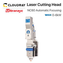 Ultrarayc WSX 0-6KW NC60 Automatic Focusing Fiber Laser Cutting Head 6000W High Power QBH for Metal Cutting 2024 - buy cheap