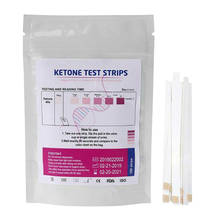 100pcs/bag Anti-VC Professional Reagent Laboratory Accurate Home Health Care Ketone Test Strips Analysis Urinalysis Urine URS-1K 2024 - buy cheap