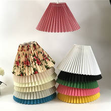 Скандинавские подвесные светильники INS, освещение для гостиной, плиссированная юбка, домашний декор, подвесной светильник, украшение для кафе, простые светильники 2024 - купить недорого