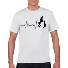 Camiseta con estampado divertido para hombre, camisa de manga corta con estampado de corazón de bombero y bombero, estilo informal, Unisex, 2021 2024 - compra barato