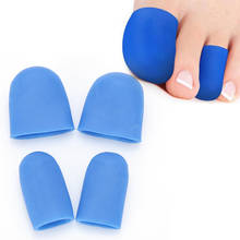 Protector de silicona para dedos de los pies, tapa de Gel para aliviar el dolor, prevención de ampollas, callos, herramientas para el cuidado de los pies, separadores de dedos, 2 uds. 2024 - compra barato