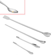 Colher de medicamento em aço inoxidável, suporte de pílulas para laboratório, 30/26/14/12cm 2024 - compre barato