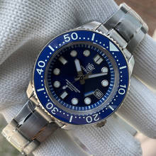 STEELDIVE Diver Watch Luxury Sapphire Crystal Men Automatic Mechanical Watches Ceramic Bezel Super BGW9 Luminous 300M Dive 2024 - buy cheap