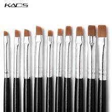KADS 10pcs/SET Nail Art Design Brush Spiral Gel Pen Tips Tool for nail brush,nail tool ,10 size set.professional nail art brush 2024 - buy cheap