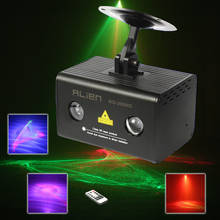Remote RG Aurora Led Laser Stage Light Professional  laser stage lighting Dj Led Light RGB DMX 2024 - buy cheap