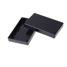 Carcasa electrónica de plástico ABS resistente al agua, caja de proyecto negra de 125x80x32mm 2024 - compra barato