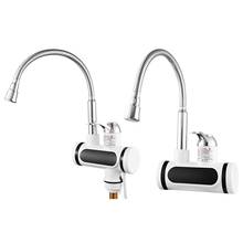 Instant Electric Water Heater Rapid Heating Basin Faucet Kitchen Bathroom Tankless Hot Water Sink Tap with Temperature Display 2024 - buy cheap