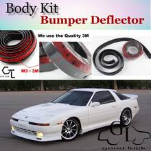 Car Scratch Proof Adhesive Strip For TOYOTA Celica Supra A70 A80 Bumper Lip / Front Spoiler Deflector / Body Kit / Strip Skirt 2024 - buy cheap