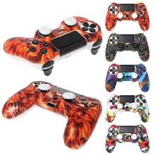 Silicone Gamepad Skin Grip Cover Protector Case + 2 Kit For PS4 Controller 2024 - buy cheap