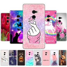 For Xiaomi Mix 2 Case Painted Silicon Soft TPU Back Phone Cover for Xiaomi Mi Mix 2 Mix2 Fundas Full 360 Protective Coque Bumper 2024 - buy cheap