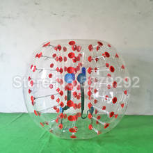 Bola inflável de bolhas coloridas, bola inflável de bolhas com 1.5m de diâmetro para fatos populares humanos de bolhas, bola amortecedora em pvc/tpu 2024 - compre barato