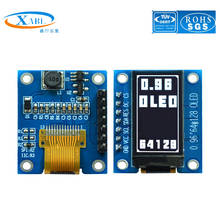 XABL 0.96 Inch OLED Module Resolution 128*64P OLED Display Module SH1107  SPI IIC PM Material 7Pin Portrait 2024 - buy cheap