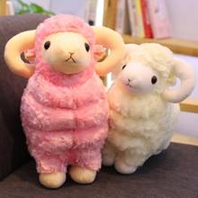 Cute Simulation Little Sheep Doll Lamb Doll Alpaca Plush Toy Sleeping Toys Birthday Gift 2024 - buy cheap