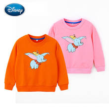 Suéter infantil de algodão com estampa de animais disney, camiseta engraçada com estampa de dumbo para crianças harajuku kawaii 2024 - compre barato