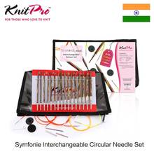 Knitpro Symfonie Interchangeable Circular Needle Set With Knitting Needle Tip Kntting Cable 2024 - buy cheap