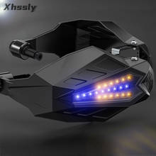 Защита для рук мотоцикла, защита для ручек мотоцикла, светодиодная защита для YAMAHA Tracer 900 Gt Xt660X Xmax 125 R1 2012 Drag Star 1100 2024 - купить недорого