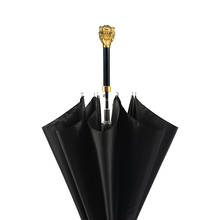 Golden Lion Long Handle Umbrella British Men's Business Light Luxury Sun Umbrella Windproof Large Rain Umbrellas Paraguas SY181 2024 - buy cheap