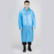Capa de chuva para homem e mulher, casaco longo transparente à prova d'água, capa de chuva com capuz, peça única, casaco de chuva, poncho 2024 - compre barato
