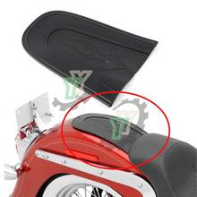 Motorcycle Black Leather Flame Rear Fender Bib Cover Cushion For Harley Sportster XL 883 1200 2004 2005 2006-2017 Solo Seat 2024 - buy cheap