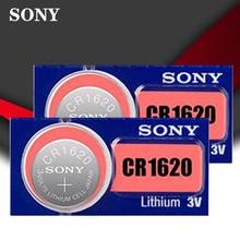 2pc Sony 100% Original CR1620 Button Cell Battery For Watch Car Remote Key cr 1620 ECR1620 GPCR1620 3v Lithium Battery 2024 - купить недорого