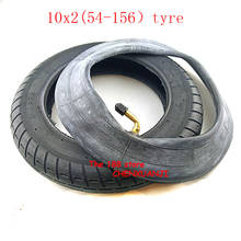 Neumático de 10 pulgadas para patinete eléctrico Xiaomi Mijia M365, rueda de inflado de 10x2, tubo interior de WanDa 10x2 (54-156) 2024 - compra barato