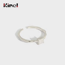 Kinel New Silver 925 Jewelry Vintage Handmade Korean Fashion Rings for Women Anniversary Gifts Wholesale 2024 - buy cheap