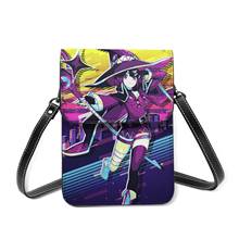 Konosuba megumin bolsa de ombro, masculina, de couro, para celular, presente engraçada 2024 - compre barato