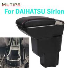 Подлокотник Mutips для DAIHATSU Sirion, аксессуары, кожаный подлокотник для автомобильного стайлинга, интерьер с USB интерфейсом, украшение из АБС-пластика 2013-2019 2024 - купить недорого