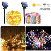 10/20M LED Outdoor Solar Lamp String Lights WaterproofGifts for childrenGarden Garland Christmas Party Solar Lamp DecorationLamp 2024 - buy cheap