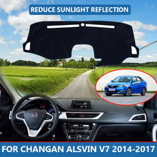 Car Inner Dashboard Cover Capet Cape for Changan Alsvin V7 2014-2017 Dashmat Sunshade Pad Cover Dash Mat 2024 - buy cheap