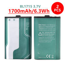2X  3.7V 1700mAh Li-ion  Battery for Hytera HYT TC-320 TC320 Two Way Radio Replacement BatteryBL1715 2024 - buy cheap