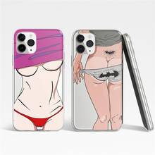 Super sexy girl Clear soft case for iphone 11 pro x xs max xr 8 7 6 6s plus SE 2 silicone phone cover lovely fashion coque funda 2024 - buy cheap