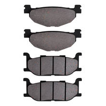 Pastillas de freno delanteras y traseras para motocicleta YAMAHA YP400 Majesty 5RU1/3, No ABS 2004 YP 400 2024 - compra barato