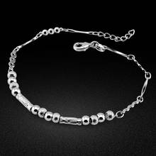 Ethnic style silver jewelry bracelet women's 925 sterling silver pattern carving bracelet solid silver chain birthday gift 2024 - buy cheap