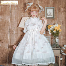 Фея слинг JSK платье рубашка милое Лолита платье для взрослых белый костюм принцессы Хэллоуин искусство для женщин 2024 - купить недорого
