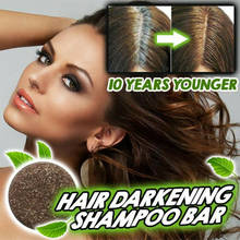 1PC Hair Darkening Shampoo Soap Natural Essence Promotes Hair Growth Moisturize Repair Damaged Restores Hair Color Hair Care 2024 - buy cheap