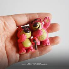 Дисней «История игрушек», «4 древесно-медведь Lotso 4 см версии фигурку ПВХ Фигурки мини куклы для детей игрушечной модели для детей подарок 2024 - купить недорого