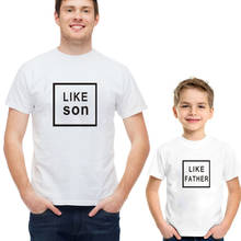 Camisetas a juego para padres e hijos, ropa a juego para la familia, regalo para el Día del Padre, aspecto familiar 2024 - compra barato