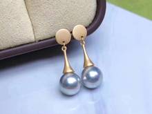 New 925 Sterling Silver Earrings Findings Mountings Settings Jewelry Parts Fittings for Pearls Coral Jade Agate Beads Stones 2024 - buy cheap