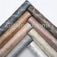 Glitterwishcome 21X29CM A4 Size Vinyl For Bows Metallic Snake Python Synthetic Faux Leather Sheets for Bows, GM622B 2024 - buy cheap